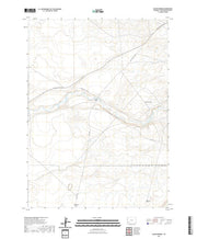 USGS US Topo 7.5-minute map for Gasson Bridge WY 2021