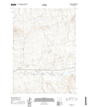 USGS US Topo 7.5-minute map for Gates Butte WY 2021