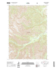 USGS US Topo 7.5-minute map for Geers Point WY 2021