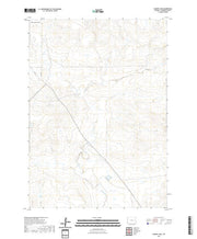 USGS US Topo 7.5-minute map for Gilbert Lake WY 2021