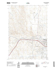 USGS US Topo 7.5-minute map for Gillette West WY 2021