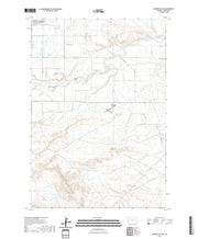 USGS US Topo 7.5-minute map for Gilmore Hill NW WY 2021