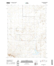 USGS US Topo 7.5-minute map for Glomill Reservoir WY 2021