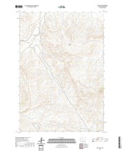 USGS US Topo 7.5-minute map for Goff Lake WY 2021