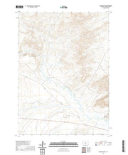 USGS US Topo 7.5-minute map for Graham Ranch WY 2021