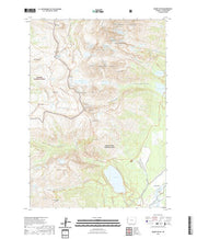 USGS US Topo 7.5-minute map for Grand Teton WY 2021