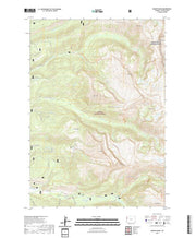 USGS US Topo 7.5-minute map for Granite Basin WY 2021