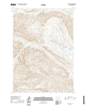 USGS US Topo 7.5-minute map for Grass Creek WY 2021