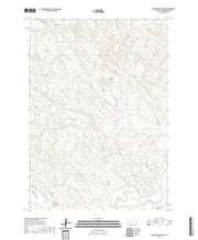 USGS US Topo 7.5-minute map for Greasewood Creek WY 2021