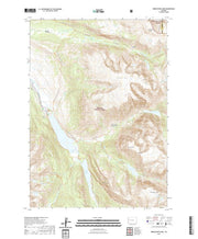 USGS US Topo 7.5-minute map for Green River Lakes WY 2021