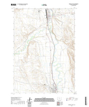 USGS US Topo 7.5-minute map for Greybull South WY 2021