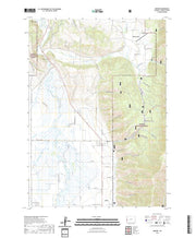 USGS US Topo 7.5-minute map for Grover WY 2021