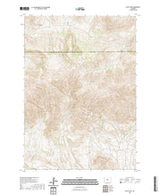 USGS US Topo 7.5-minute map for Guffy Peak WY 2021