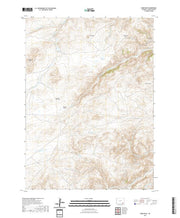 USGS US Topo 7.5-minute map for Guide Rock WY 2021