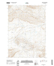 USGS US Topo 7.5-minute map for Hamilton Dome WY 2021