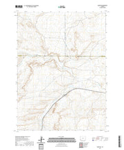 USGS US Topo 7.5-minute map for Hampton WY 2021