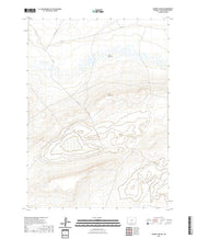 USGS US Topo 7.5-minute map for Hansen Lake NE WY 2021