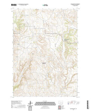 USGS US Topo 7.5-minute map for Haushar Ranch WY 2021