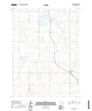 USGS US Topo 7.5-minute map for Hawk Springs WY 2021