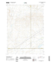 USGS US Topo 7.5-minute map for Hay Meadow Reservoir WY 2021