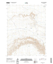 USGS US Topo 7.5-minute map for Haystack Flats WY 2021