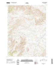 USGS US Topo 7.5-minute map for Hermit Rock WY 2021