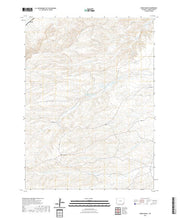 USGS US Topo 7.5-minute map for Hirsig Ranch WY 2021