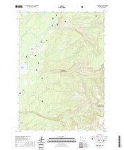 USGS US Topo 7.5-minute map for Hominy Peak WY 2021