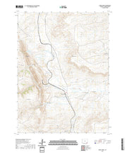 USGS US Topo 7.5-minute map for Horse Creek WY 2021