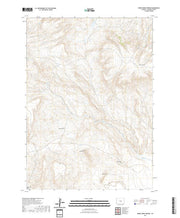 USGS US Topo 7.5-minute map for Horse Creek Springs WY 2021