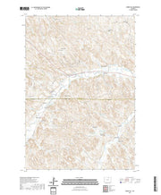 USGS US Topo 7.5-minute map for Horse Hill WY 2021