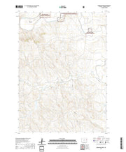 USGS US Topo 7.5-minute map for Horseshoe Bend WY 2021