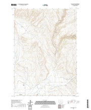 USGS US Topo 7.5-minute map for Hyatt Ranch WY 2021