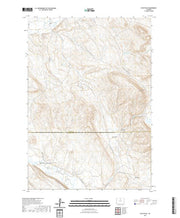 USGS US Topo 7.5-minute map for Hyattville WY 2021