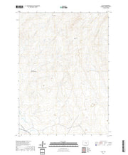 USGS US Topo 7.5-minute map for Illco WY 2021