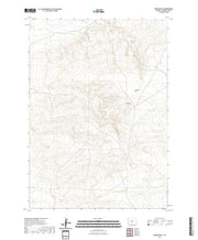 USGS US Topo 7.5-minute map for Indian Butte WY 2021