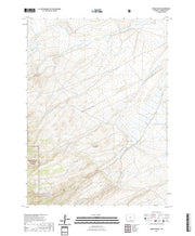 USGS US Topo 7.5-minute map for Indian Rocks WY 2021