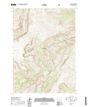 USGS US Topo 7.5-minute map for Ink Wells WY 2021