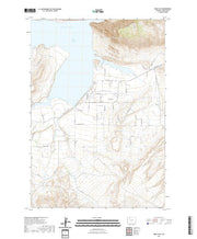 USGS US Topo 7.5-minute map for Irma Flats WY 2021