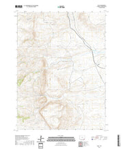 USGS US Topo 7.5-minute map for Islay WY 2021