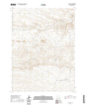 USGS US Topo 7.5-minute map for J H D Ranch WY 2021