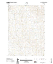 USGS US Topo 7.5-minute map for Jack Horner Reservoir WY 2021