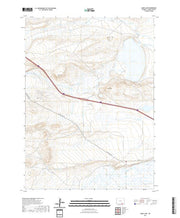 USGS US Topo 7.5-minute map for James Lake WY 2021