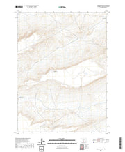 USGS US Topo 7.5-minute map for Jawbone Ranch WY 2021