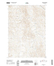 USGS US Topo 7.5-minute map for Jeffers Draw WY 2021