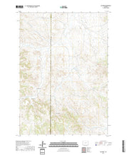 USGS US Topo 7.5-minute map for Jim Creek WY 2021