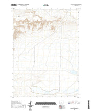 USGS US Topo 7.5-minute map for John Hay Reservoir WY 2021