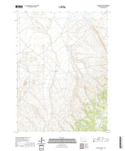 USGS US Topo 7.5-minute map for Johnson Ranch WY 2021