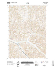 USGS US Topo 7.5-minute map for Jones Draw WY 2021