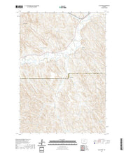 USGS US Topo 7.5-minute map for Julio Draw WY 2021